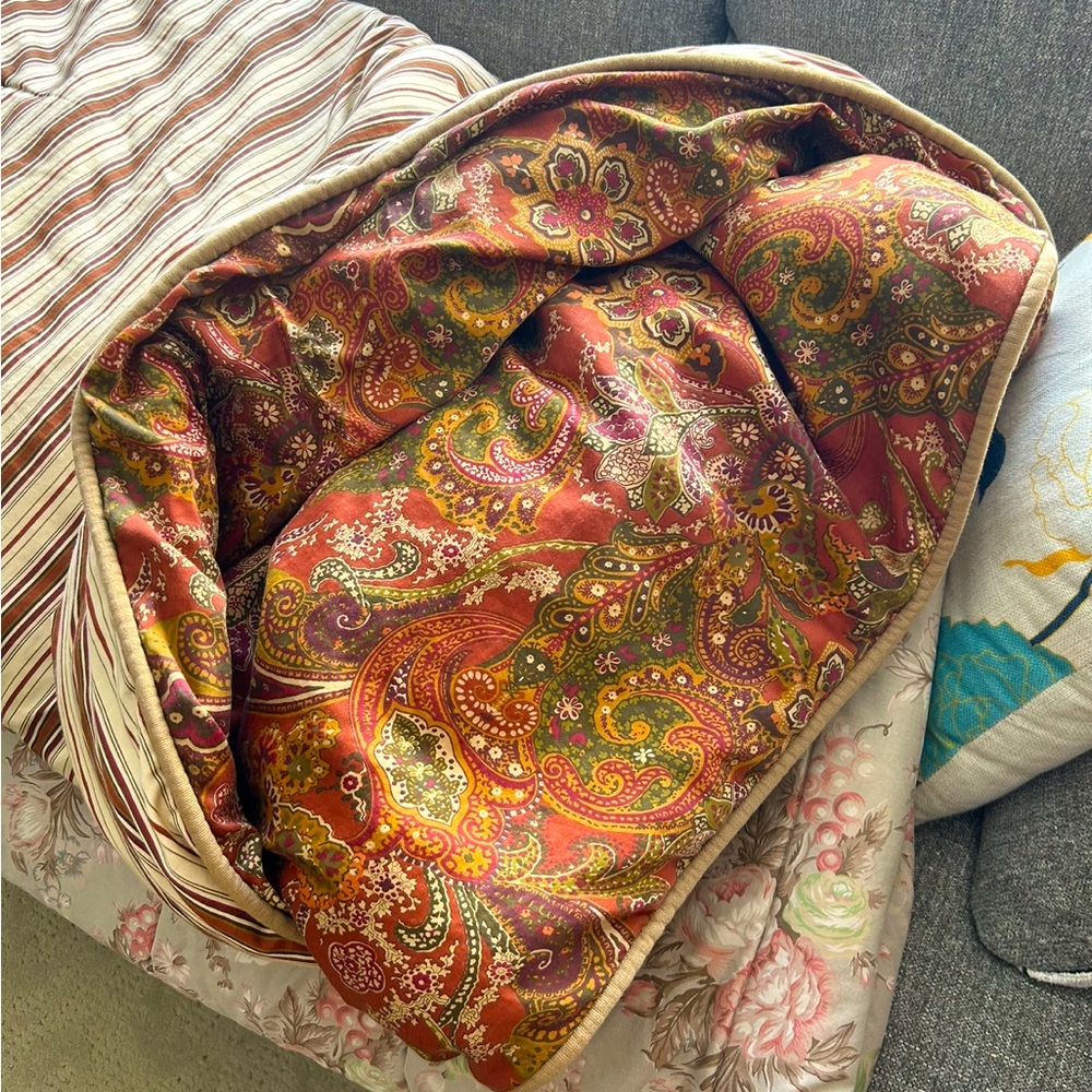 Ralph Lauren Chaps queen comforter with two shams